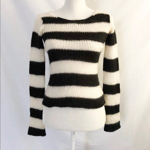 Emporio Armani Striped Mohair Sweater 4